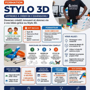 FORMATION STYLO 3D
