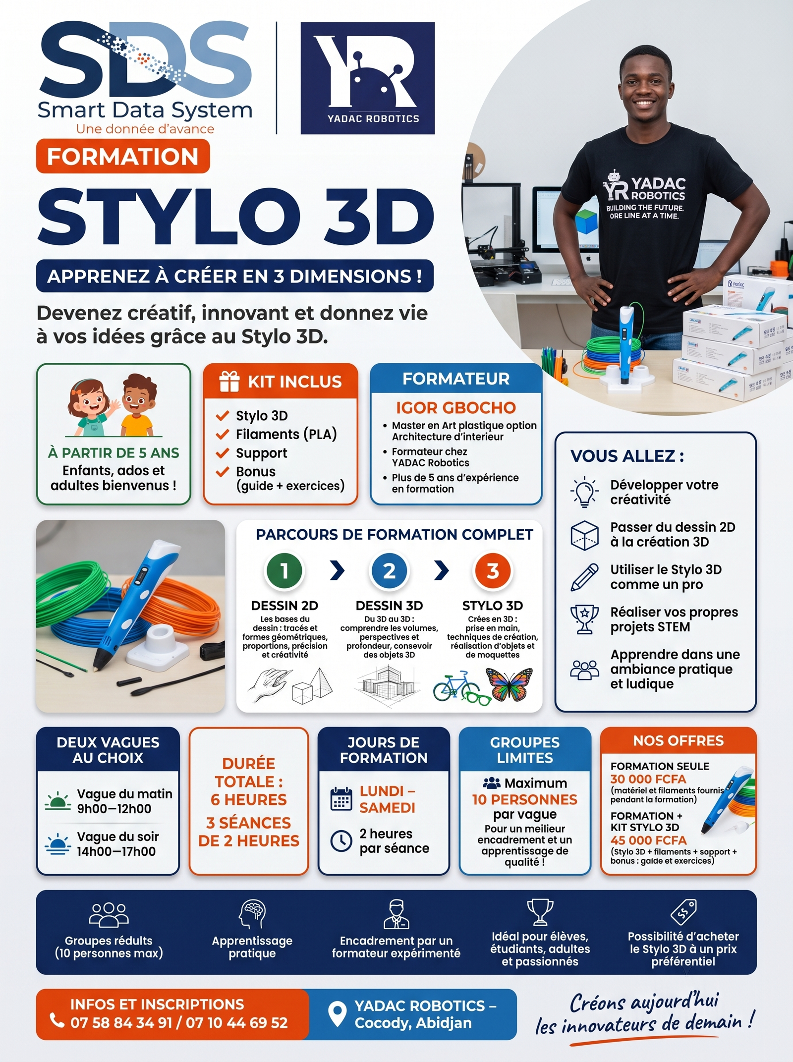 FORMATION STYLO 3D